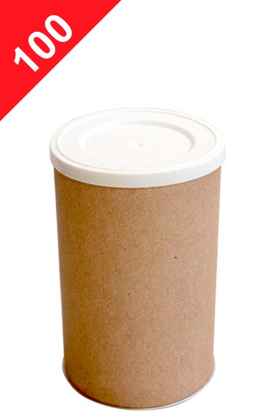 Tuba na kávu, 100g, přírodní hnědá, dx73x120